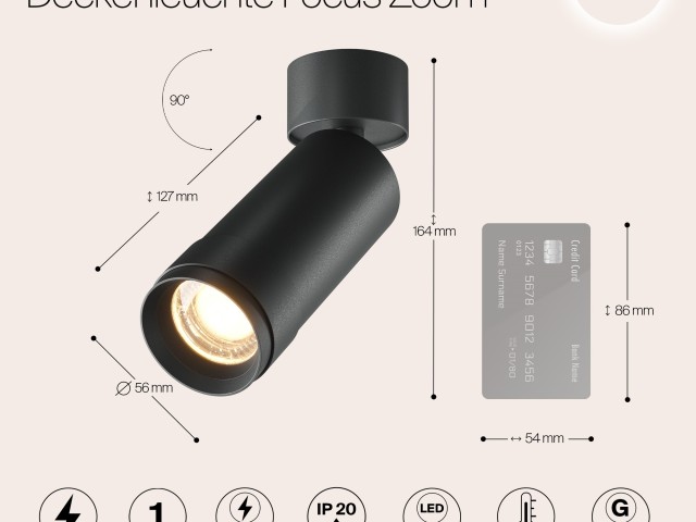 Потолочный светильник Technical C055CL-L12W3K-Z-B фото:14