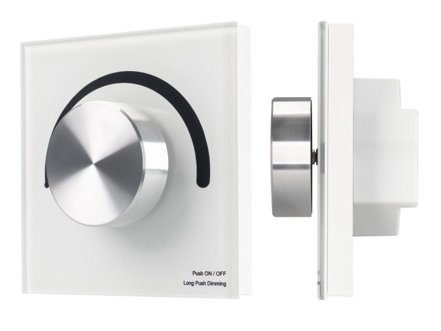 Панель SMART-P1-DIM-G-IN White (3V, Rotary, 2.4G) (Arlight, IP20 Пластик, 5 лет) фото:3