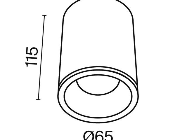 Потолочный светильник Technical C029CL-01-S-B фото:14