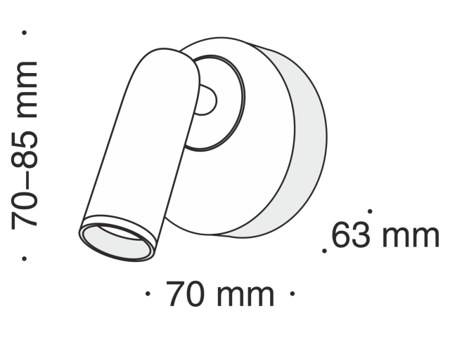 Настенный светильник (бра) Technical C038WL-L3W3K фото:22