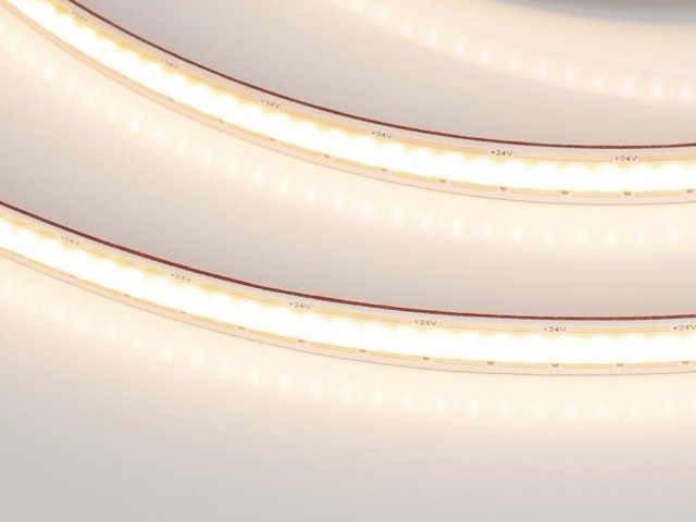 Лента COB-X480-10mm 24V Warm3000 (10 W/m, IP20, 5m, FreeCut) (Arlight, Свободная резка) фото:3