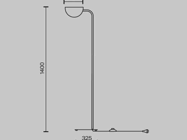 Напольный светильник (торшер) Maytoni MOD126FL-01B фото:31
