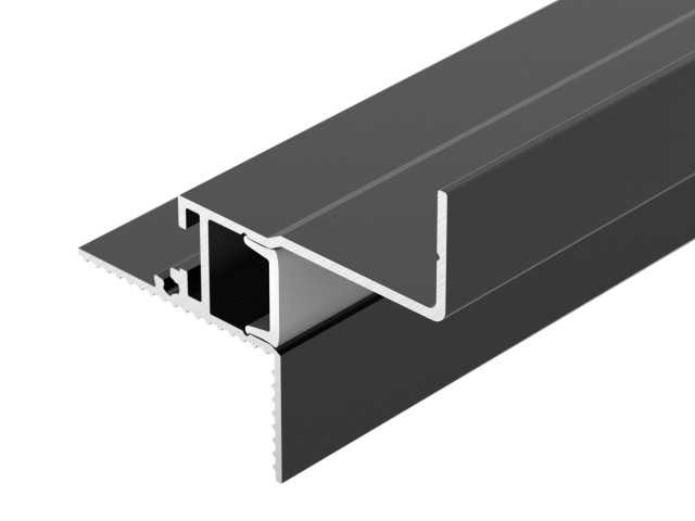 Профиль СEIL-S12-SHADOW-20-SIDE-3000 ANOD BLACK (Arlight, Алюминий) фото:2