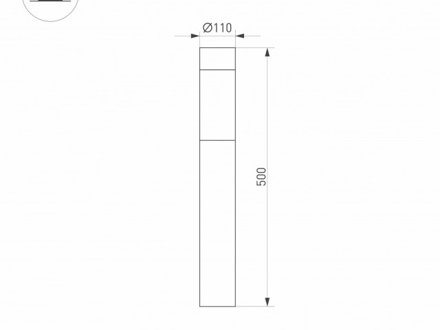 Светильник LGD-STEM-BOLL-H500-10W Warm3000 (GR, 185 deg, 230V) (Arlight, IP65 Металл, 3 года) фото:10