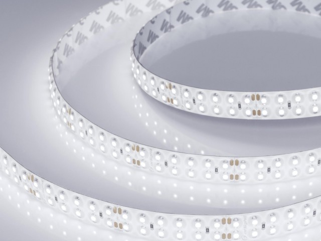 Лента RTW 2-5000SE 24V White 2x2 (3528, 1200 LED, LUX) (Arlight, 19.2 Вт/м, IP65) фото:6