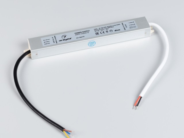 Блок питания ARPV-24040-D (24V, 1.7A, 40W) (Arlight, IP67 Металл, 3 года) фото:4
