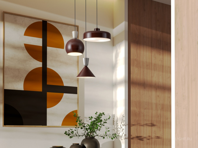 Подвесной светильник Freya FR5598PL-01R фото:4