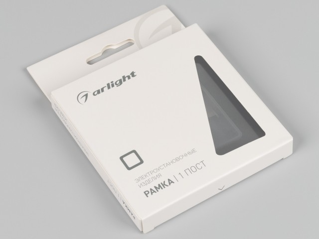 Рамка стеклянная FRM-OMALI-GS-1-BK (Arlight, -) фото:1