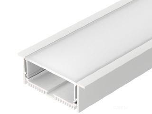 Профиль с экраном SL-LINIA88-F-2500 WHITE+OPAL (Arlight, Алюминий) фото:9
