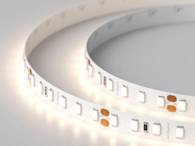 Лента RT 2-5000 24V Day4000 2x (2835, 600 LED, PRO) (Arlight, 14.4 Вт/м, IP20) фото:3