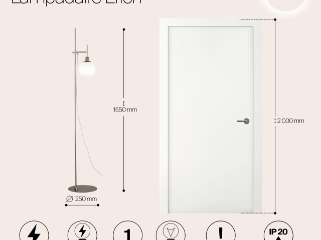 Напольный светильник (торшер) Maytoni MOD221-FL-01-N фото:2