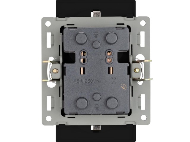 Механизм электрической розетки SCT-MEUD-PL-BK (250V, 16A) (Arlight, -) фото:3