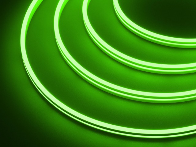 Лента герметичная MOONLIGHT-SIDE-A168-4x10mm 24V Green (7.2 W/m, IP65, 5m, wire x2) (Arlight, Вывод прямой, 3 года) фото:1