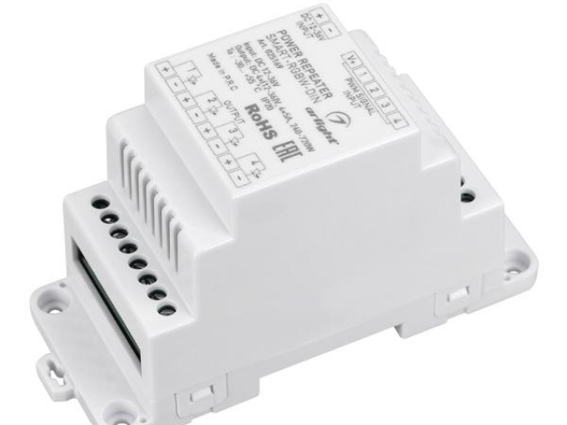 Усилитель SMART-RGBW-DIN (12-36V, 4x5A) (Arlight, IP20 Пластик, 5 лет) фото:4