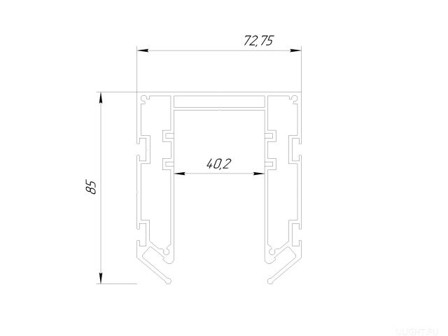 Магнитный трек OneLine+ (STC 77/40) (архив) Фото:4