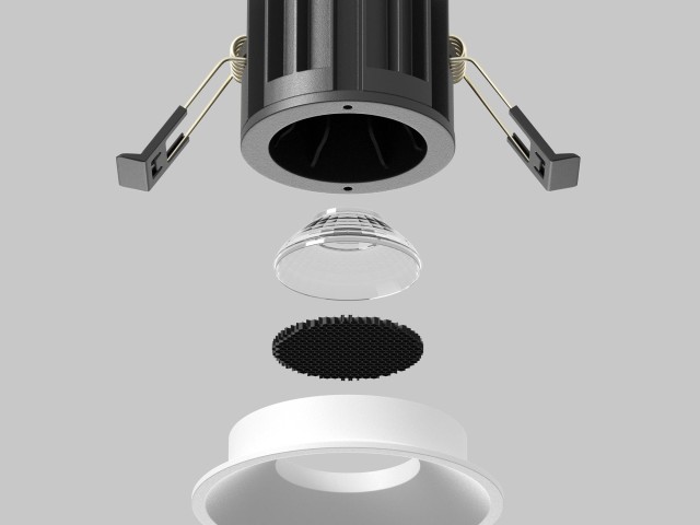 Встраиваемый светильник Technical DL058-12W-DTW-W фото:4