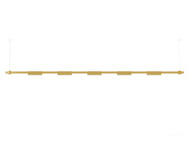 Подвесной светильник HOKASU PL11 (GOLD/2500mm – 200mm/LT70/3K/30W/120deg) фото:1