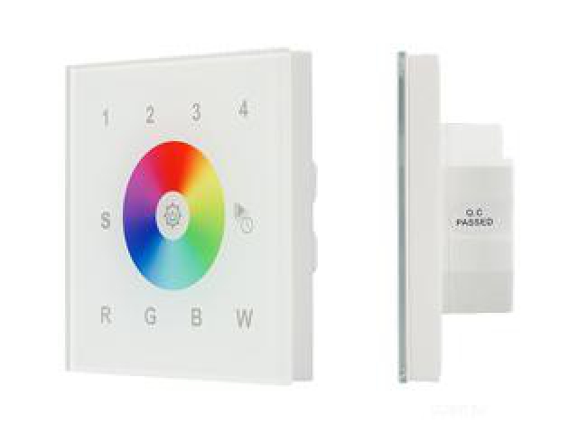 INTELLIGENT ARLIGHT Сенсорная панель DALI-901-11-4G-RGBW-DT8-IN White (BUS/230V) (IARL, IP20 Пластик, 3 года) фото:3