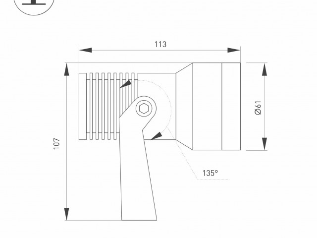 Светильник KT-RAY-COLOR-R61-12W RGB-Warm3000 (DG, 36 deg, 12V) (Arlight, IP67 Металл, 3 года) фото:10