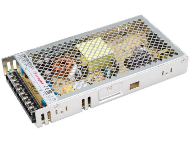 Блок питания HTSP-200-24-FA-PFC (24V, 8.3A, 200W) (Arlight, IP20 Сетка, 3 года) фото:4