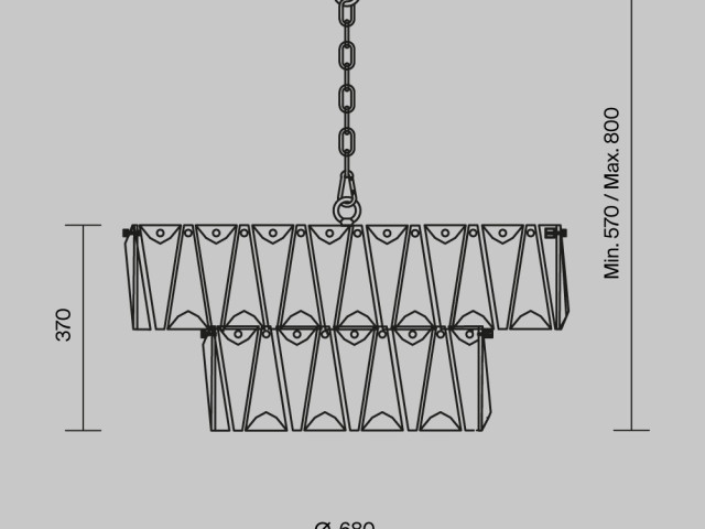 Подвесной светильник Maytoni MOD043PL-12CH фото:11