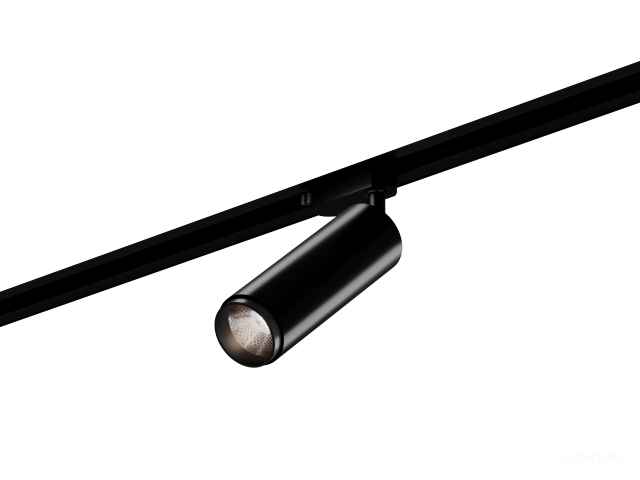 Трековый светильник HOKASU Tube Zoom TR2 (55-120/ral9005 – 10w/3090/12-50deg) фото:1