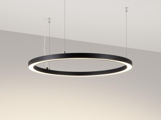 Светильник SP-CIRCLE-HANG-O3535-D700-40W Day4000 (RAL9005, 120 deg, 230V) IP40 LED (Arlight, Алюминий) фото:1