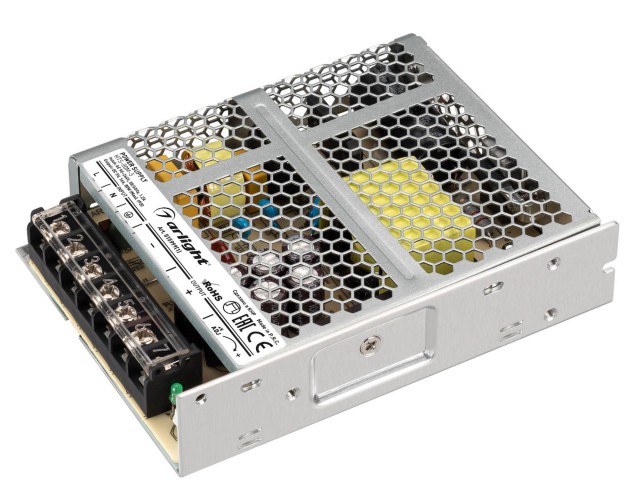 Блок питания HTS-80M-5 (5V, 16A, 80W) (Arlight, IP20 Сетка, 3 года) фото:2