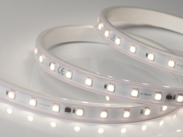 Лента герметичная ARL-PV-B54-15.5mm 230V Warm3000 (8 W/m, IP65, 5060, 10m) (Arlight, -) фото:8