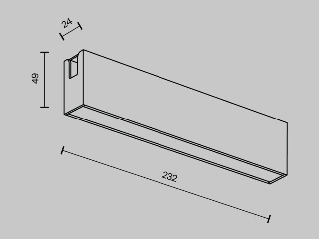 Трековый светильник Technical TR151-1-12W4K-BS фото:102