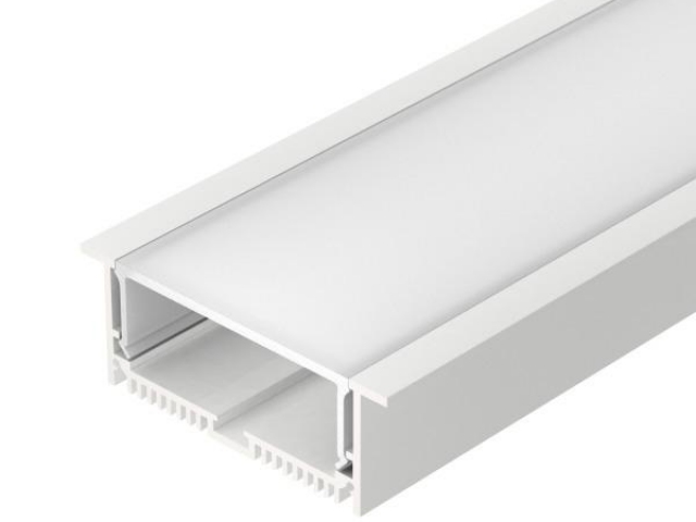 Профиль с экраном SL-LINIA88-F-2500 WHITE+OPAL (Arlight, Алюминий) фото:8