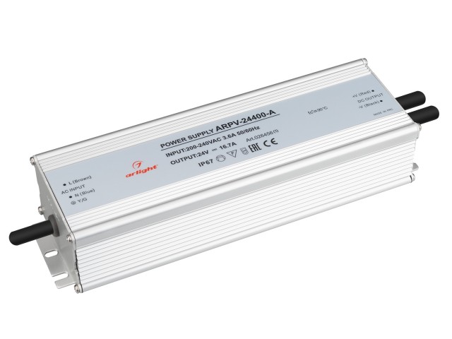 Блок питания ARPV-24400-A (24V, 16.7A, 400W) (Arlight, IP67 Металл, 3 года) фото:5