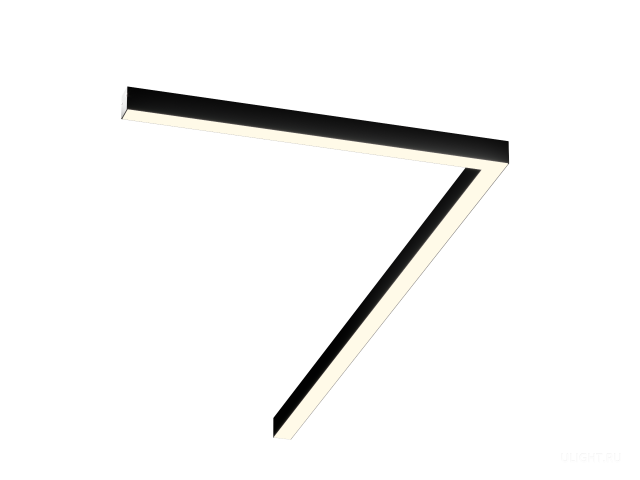 Светильник HOKASU Corner 35/40 (RAL9005/625x1250mm/LT70 — 3K/39W) фото:1