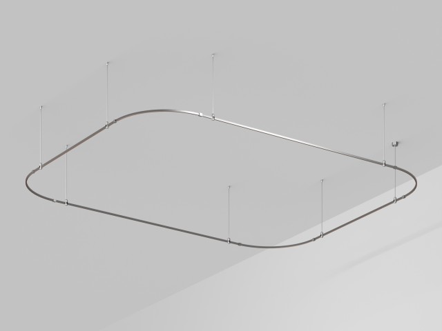 Основание ART-APRIORI-RECTANGLE-SOFT-ROD-800-4500x3500 (TN) (Arlight, IP20 Металл, 3 года) фото:1