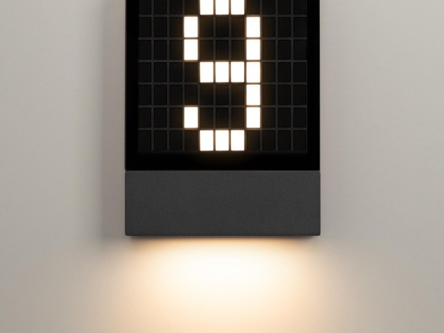 Светильник LGD-SIGN-WALL-S150x200-3W Warm3000 (GR, 148 deg, 230V) (Arlight, IP54 Металл, 3 года) фото:1