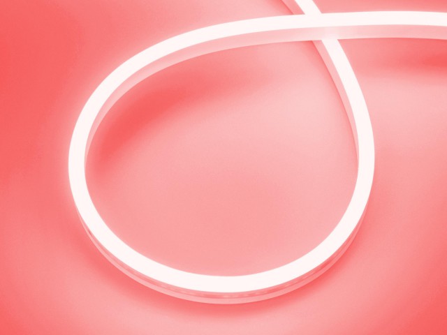 Лента герметичная AURORA-PS-A120-12x6mm 24V Red (10 W/m, IP65, 2835, 5m) (Arlight, Силикон) фото:4