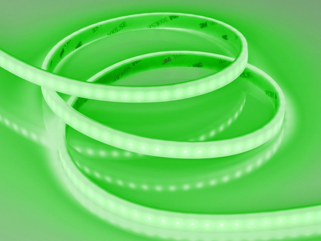 Лента герметичная RTW-PSW-A120-10mm 24V Green (9.6 W/m, IP67, 2835, 5m) (Arlight, 5 лет) фото:2