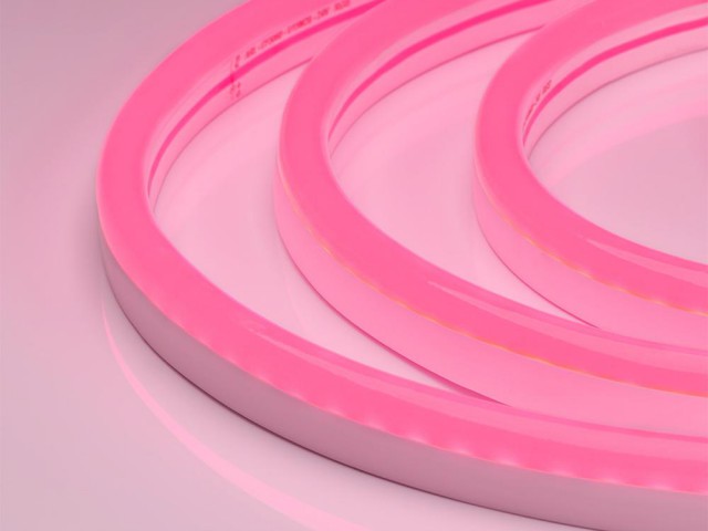 Гибкий неон ARL-CF2835-Classic-220V Pink (26x15mm) (Arlight, 8 Вт/м, IP65) фото:3