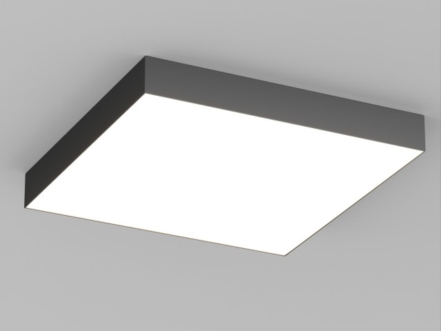Светильник SP-QUADRO-S500x500-50W Warm3000 (BK, 120 deg, 230V) (Arlight, IP40 Металл, 3 года) фото:11