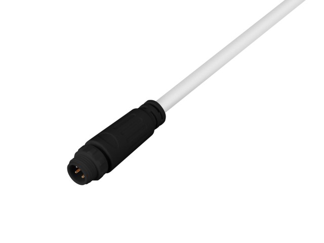 Коннектор питания MOONLIGHT-SPI/DMX-CON-POWER-MALE-BLK (Arlight, IP67 Пластик, 3 года) фото:2