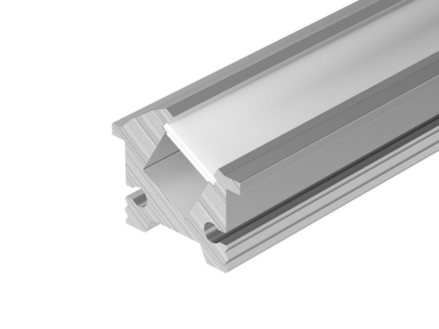 Профиль SL-BEVEL-H12-F13-2000 ANOD (Arlight, Алюминий) фото:3