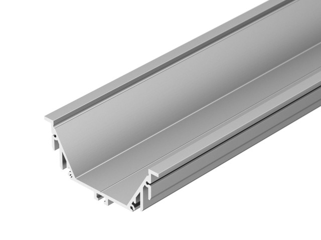 Профиль с экраном ALU-POWER-RW80F-2000 ANOD+FROST (Arlight, Алюминий) фото:8