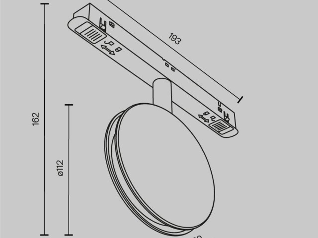 Трековый светильник Technical TR090-4-6W-DS-B фото:11