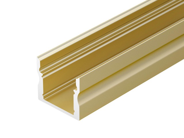 Профиль ARH-LINE-1715-2000 ANOD GOLD (Arlight, Алюминий) фото:1