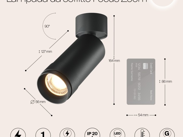 Потолочный светильник Technical C055CL-L12W3K-Z-B фото:11