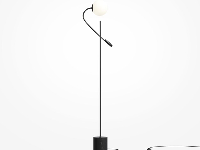 Напольный светильник (торшер) Maytoni MOD230FL-01B фото:1