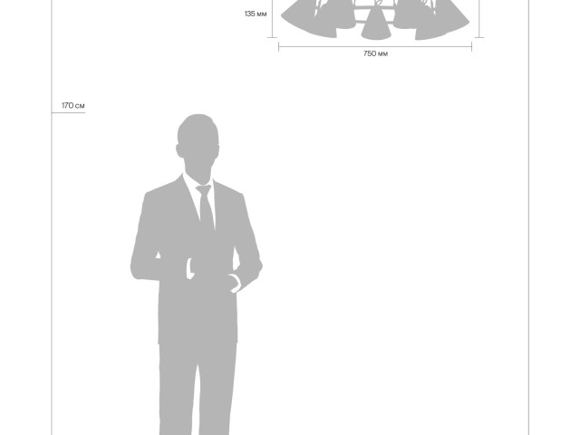 Люстра Freya FR8001PL-07WG фото:1