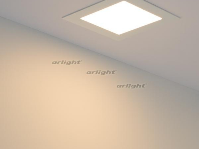 Светильник DL-142x142M-13W Day White (Arlight, IP40 Металл, 3 года) фото:1