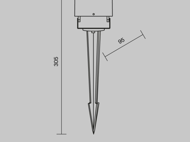 Ландшафтный светильник Outdoor O309FL-L8B3K фото:14