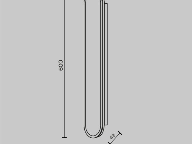Настенный светильник (бра) Maytoni MOD429WL-L30BSK фото:9